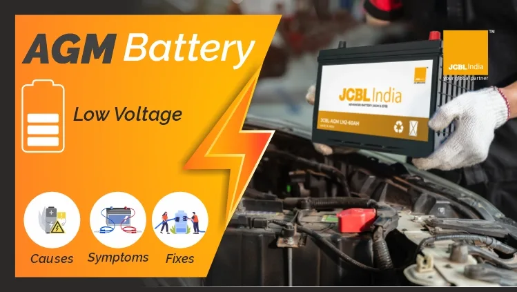 AGM Battery Low Voltage
