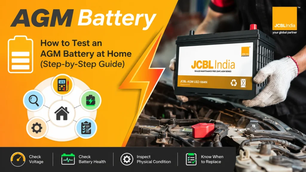 AGM battery testing at home