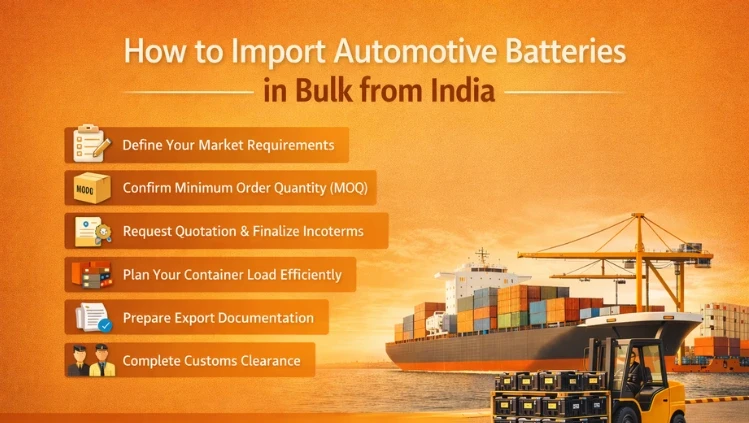 How To Import Indian Batteries