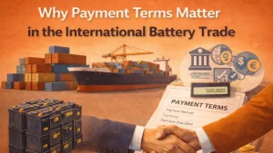 Why Payment Terms Matter in the International Battery Trade