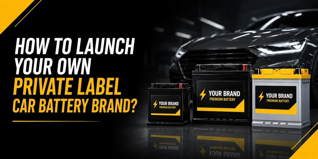 How to Launch Your Own Private Label Car Battery Brand