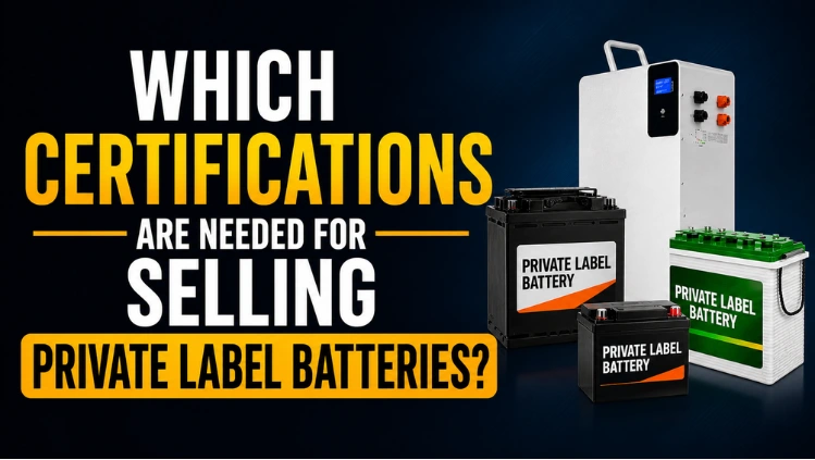 Certifications for Selling Private Label Batteries