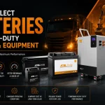 Selecting Batteries for Heavy-Duty Vehicles & Equipment