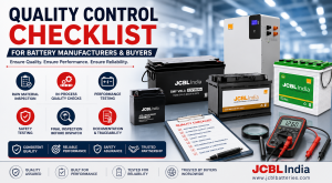 Quality Control Checklist for Battery Manufacturers & Buyers