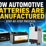 How automotive batteries are manufactured step by step