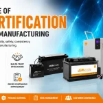 ISO certification importance in battery manufacturing