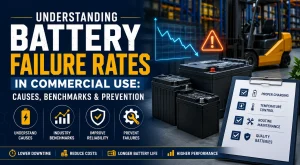 Understanding Battery Failure Rates in Commercial Use: Causes, Benchmarks & Prevention