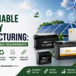 Sustainable battery manufacturing trends, recycling, carbon footprint, compliance and supply chain traceability