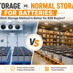 Cold storage vs normal battery storage comparison