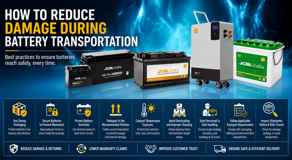 Battery transportation safety best practices