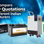 How to compare battery quotations from different Indian manufacturers